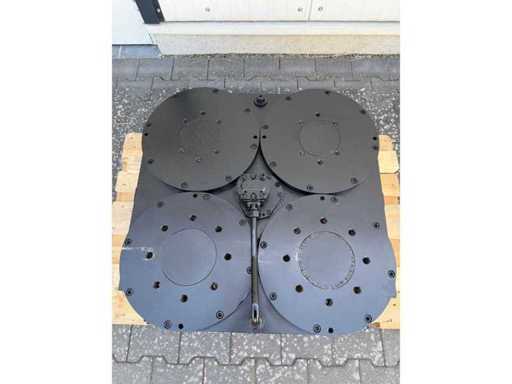 Bomag KA HPV-D4 014410 Pomp Transfercase Versnellingsbak Hydraulische Gieksnijder Reserveonderdeelgraafmachine Radlader Vuilnisverdichter Stortplaats Compactor