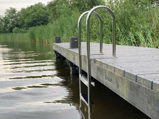 BKS ZTE - 304 - 6 steps flat/closed - Swimming ladder