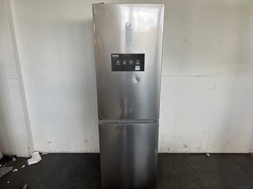 KOENIC KFK 611 - Połączenie lodówki i zamrażarki - szerokość 59,5 cm - wysokość 201 cm - pojemność 378 l - NoFrost