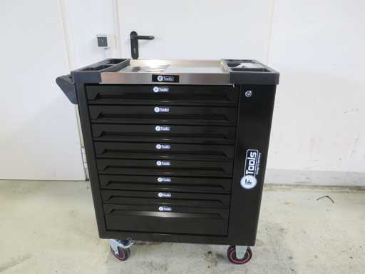 F-TOOLS CAR-REPAIR Tool trolley filled