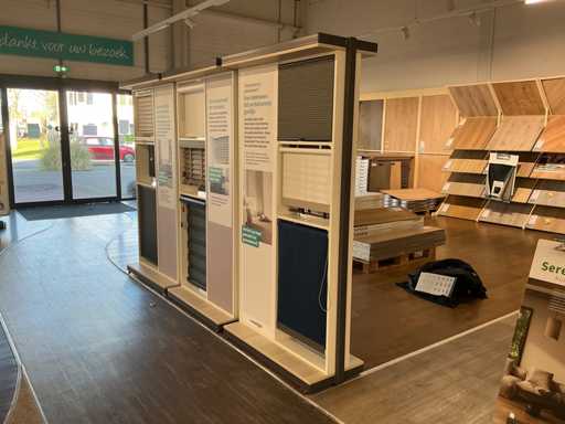 Winkelmeubel voor rolgordijnen (3x)