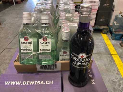 Vodka e aperitivi per festa