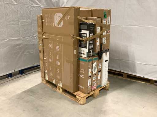 Téléviseurs à palette Retour de marchandises - 11 articles