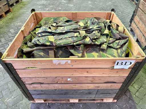 Lot de grands sacs avec motif camouflage