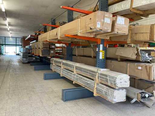 Partij Aluminium profielen