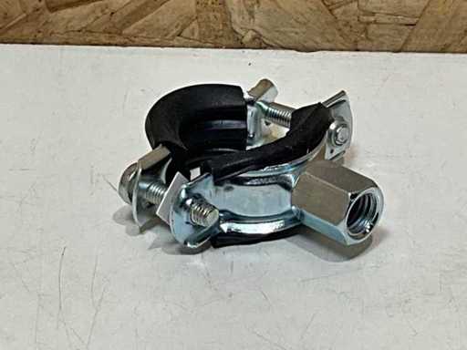 Morsetti per tubi Fischer 20-24 1/2" (50x)