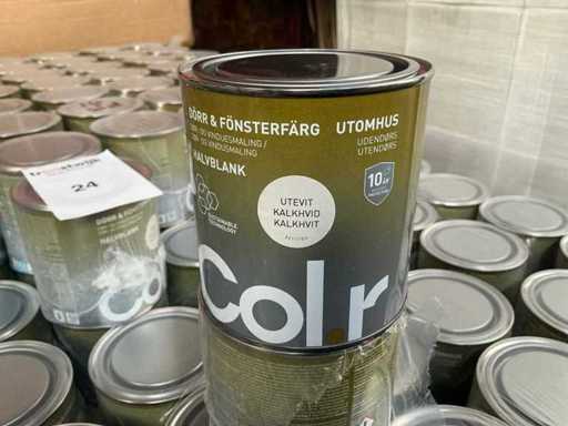 Peinture extérieure Col.r Lime White 500 ml (260x)