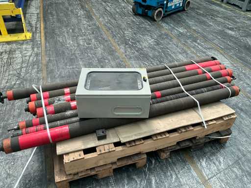 7x rouleau d’alimentation pour convoyeur à rouleaux