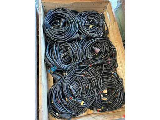 Pallet with various Schuko Neoprene 230v Extension Cords 