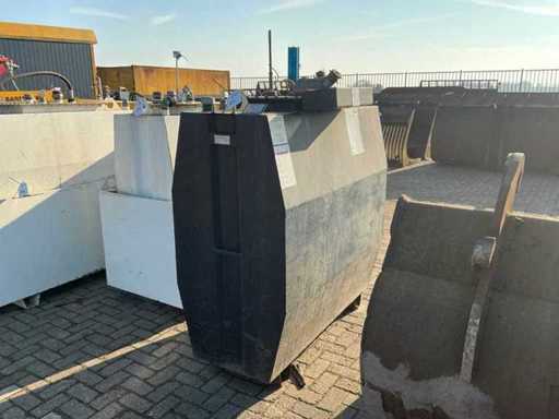 Réservoir de stockage horizontal R. Gielen