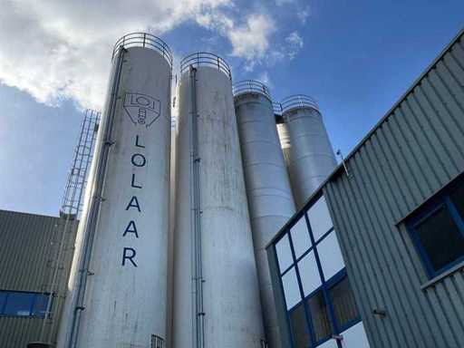 2017 110 m3 Vertical Polyester Storage Silo