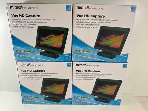 Mimo (UM-1080CP-B) Monitor LCD touchscreen 10.1", 1280x800 (WXGA) (4x)