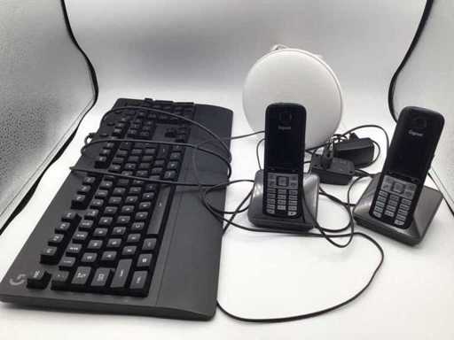 Appareils DECT, clavier et KPN wifi Partie ordinateur (4x)