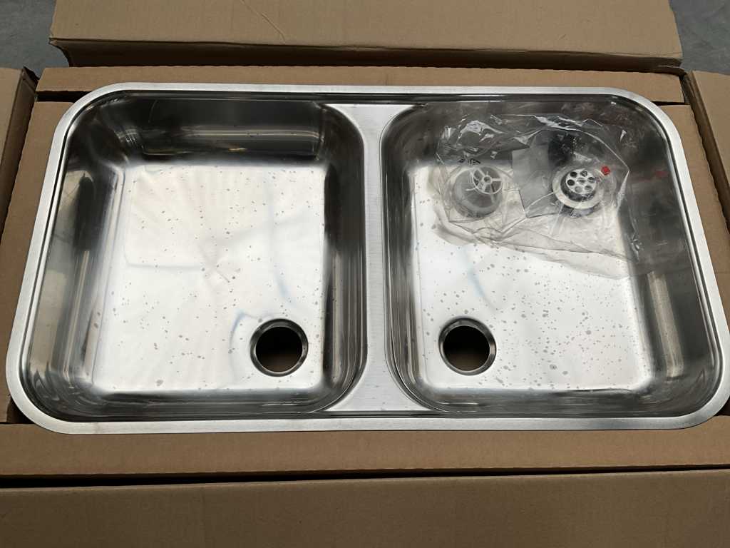 REGINOX L18 35 D40 Double built-in sink