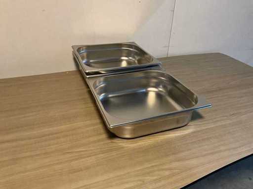 Saro 2/3 gn containers (3x)
