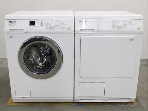 Miele W 3365 SoftCare System Washing Machine & Miele T 4263 C Softcare System Tumble Dryer