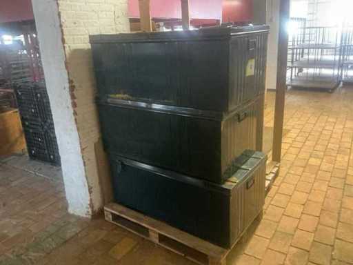 Metal storage case (3x)