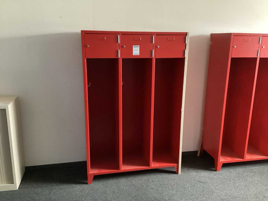 Pavoy Wardrobe - 3 lockers