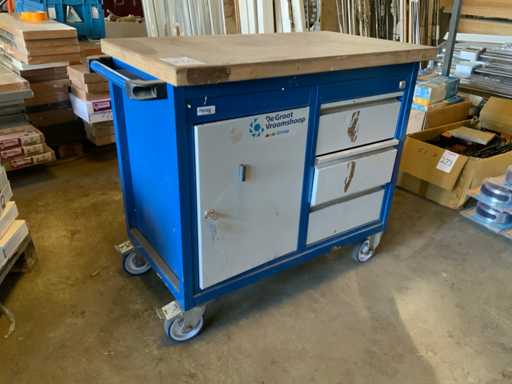 Chariot à outils Povag