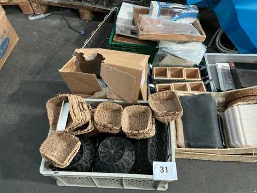 Verschiedene Zubehörteile