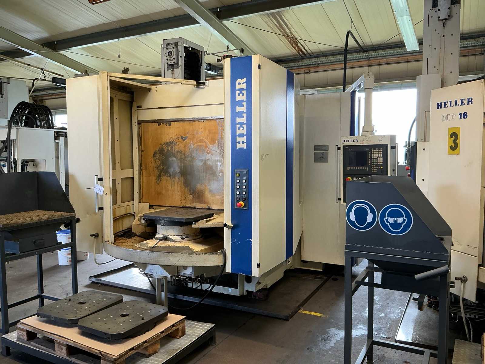 HELLER MCi 25.1 CNC Horizontal 4 Axis Machining Centers