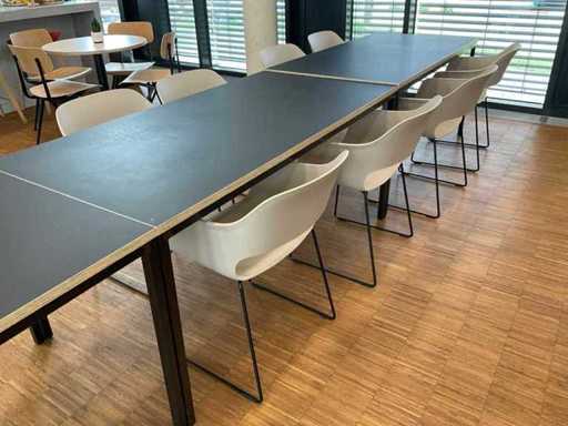 Restaurant-Tische mit 8 Stühle