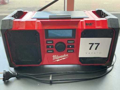 Milwaukee M18 JSRDAB+ Site Radio