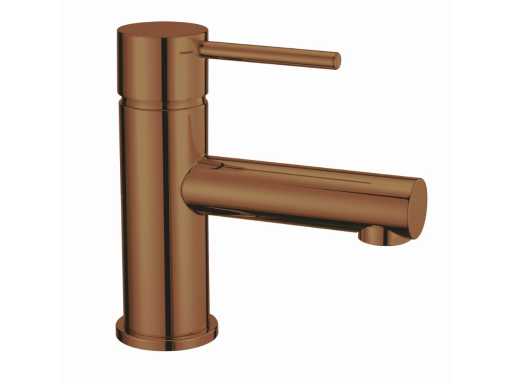 Tratto Evo - 253770 - Miscelatore monocomando per lavabo in rame antico - Rubinetto per lavabo (2x)