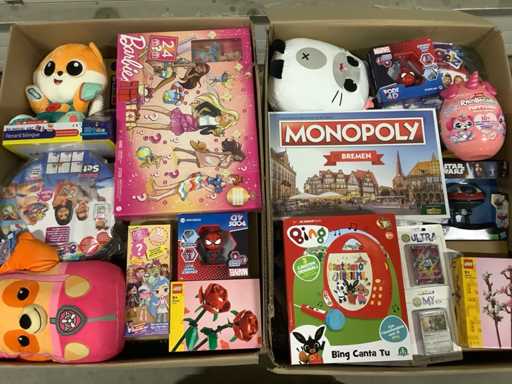 Jucării noi pentru paleți XXL, inclusiv Lego și Pokemon