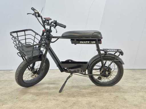 Phatfour E-Bike - FLB+2 - Black H50 - Elektrische fiets