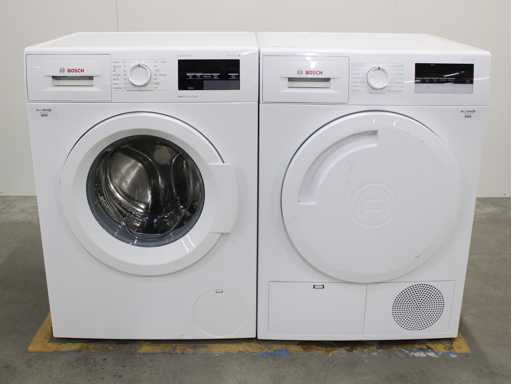 Seria Bosch|6 pralka VarioPerfect EcoSilence Drive & seria Bosch|4 suszarka