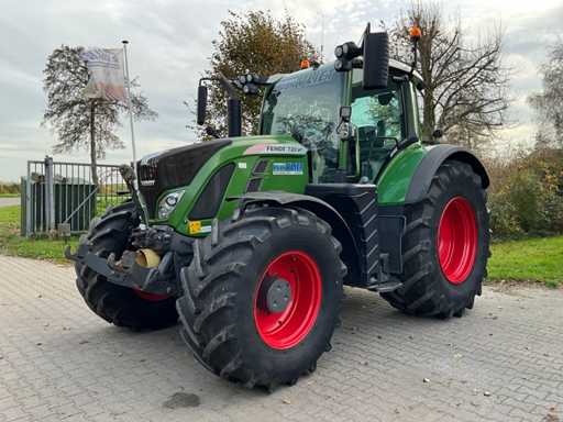 2017 Fendt 720 Profi Vierwielaangedreven landbouwtractor
