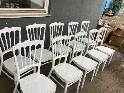 Aluminium stoel (10x)