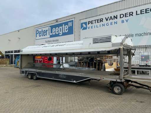 2002 Evers EKB 353 Visverkoop schamel aanhangwagen