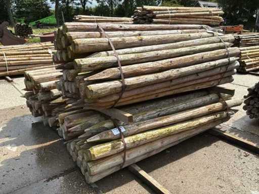 Round post 2000xØ100-90mm (165x)