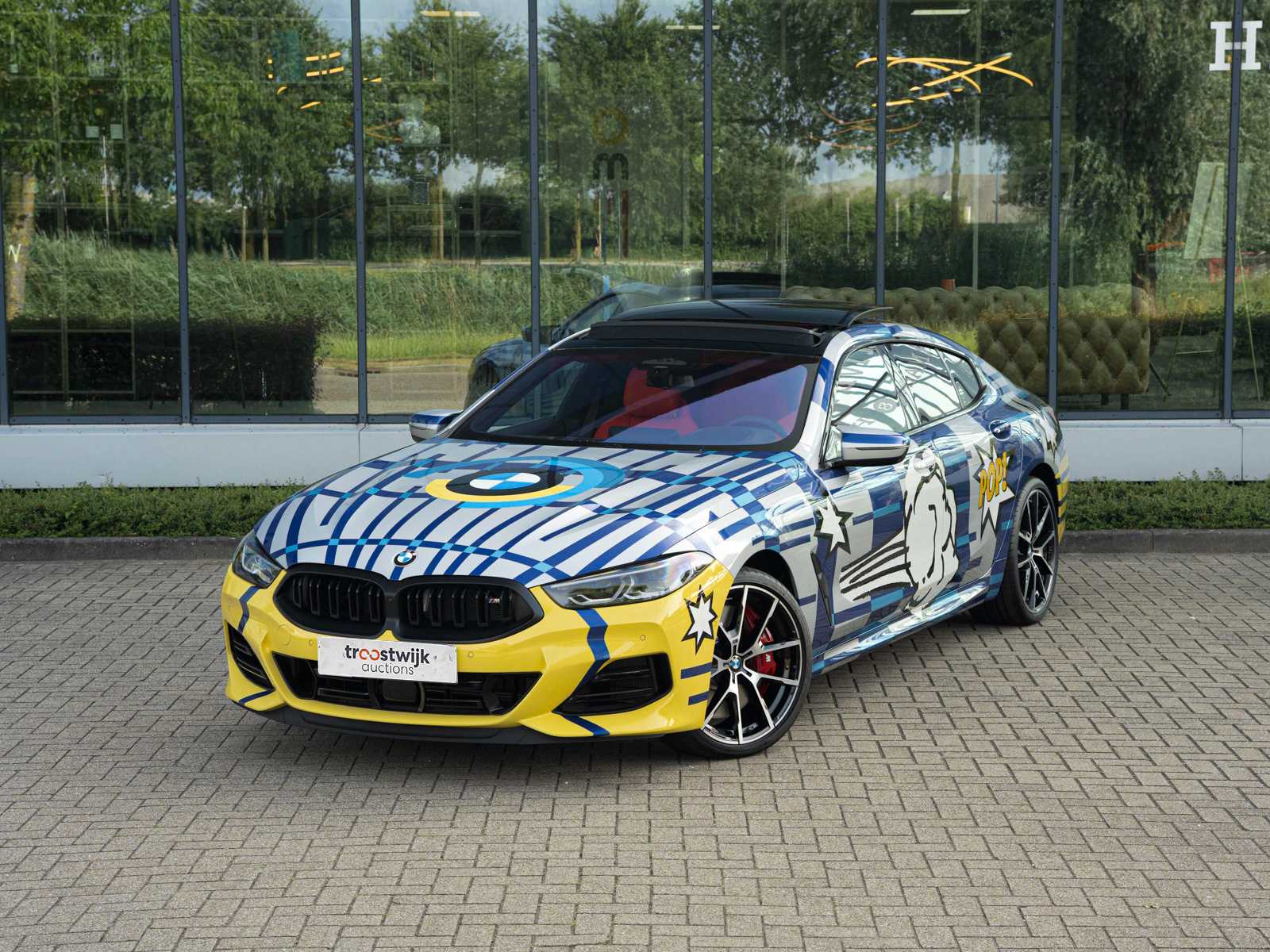BMW M850i Gran Coupé 4.4 V8 xDrive -The 8 X Jeff Koons- M-Performance 530pk 2023 (1 van 99) (NEW) 8-Serie (Origineel-NL + 1e Eigenaar), X-004-JB