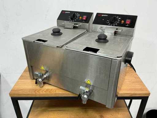 GGM Gastro - EFH8+8 - Friteuse