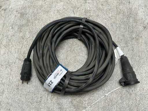 Jäger Direkt H07RN-F 3G2,5 25m Câble d’extension 25m