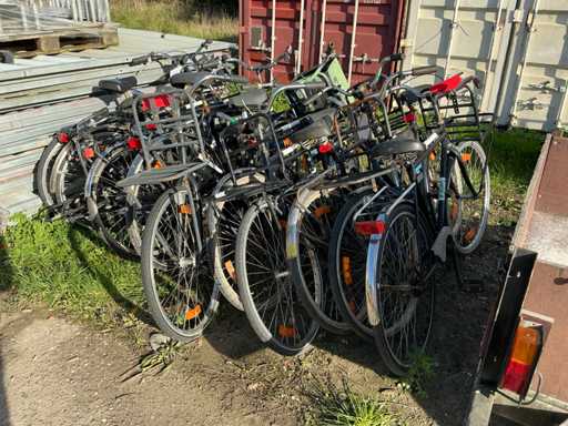 Batch of workshop bikes