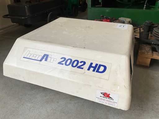 BroAir 2002 HD Cabine overdruk opbouw