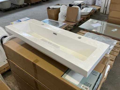 RB-1000S-2 Waschbecken (100x38 cm) (5x)