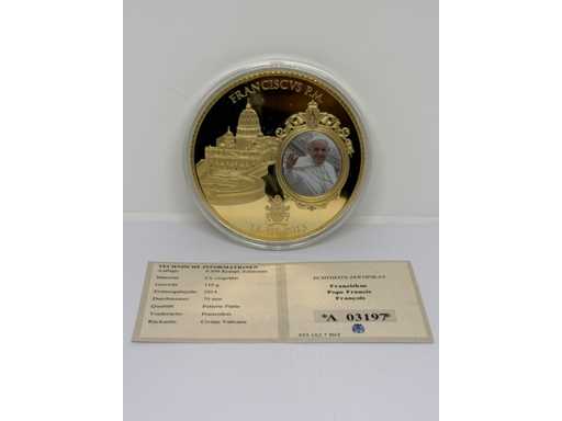 1933 Gouden Dubbel Adelaar Medaille 100 mm