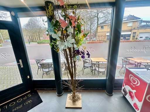 Decoratief bloemstuk 240 cm hoog