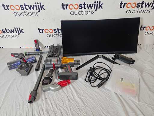 Dyson V12 Detect Slim Absolute + Philips Evnia 34M2C3500L 