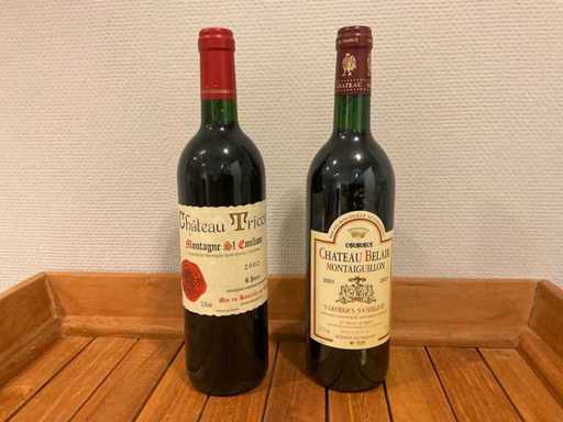 Vins rouges assortis (10 fois)