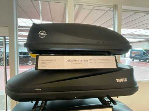 Partij Dakkoffers – Opel XS en Thule Touring M