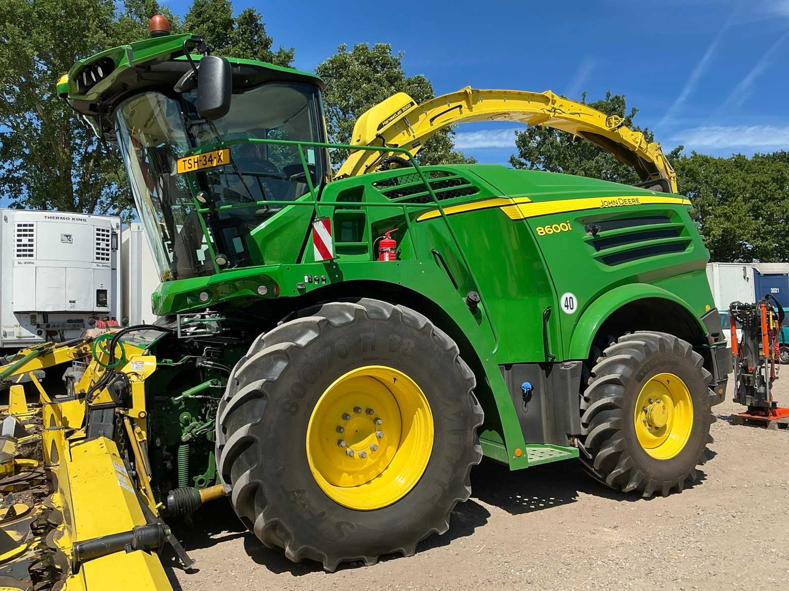 John Deere 8600i Feldhäcksler, Baujahr 2018