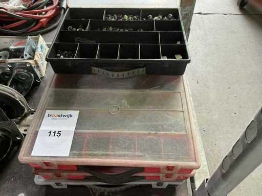 Mounting material in box (7x)