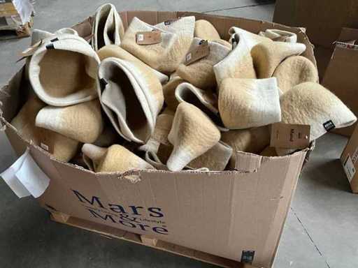 Cestini/vasi di piante PALLETDEAL Fair Trade naturali