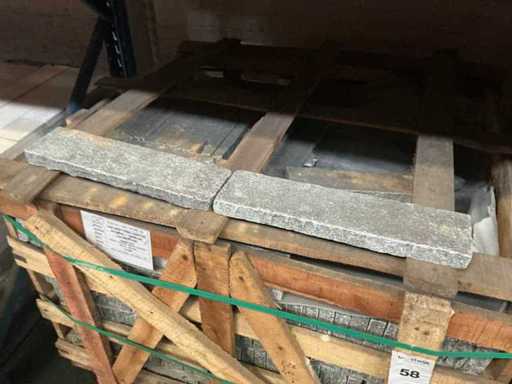 Lime gray Lot natural stone tiles